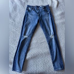 AG Jeans Farrah High-Rise Skinny Ankle Size 29